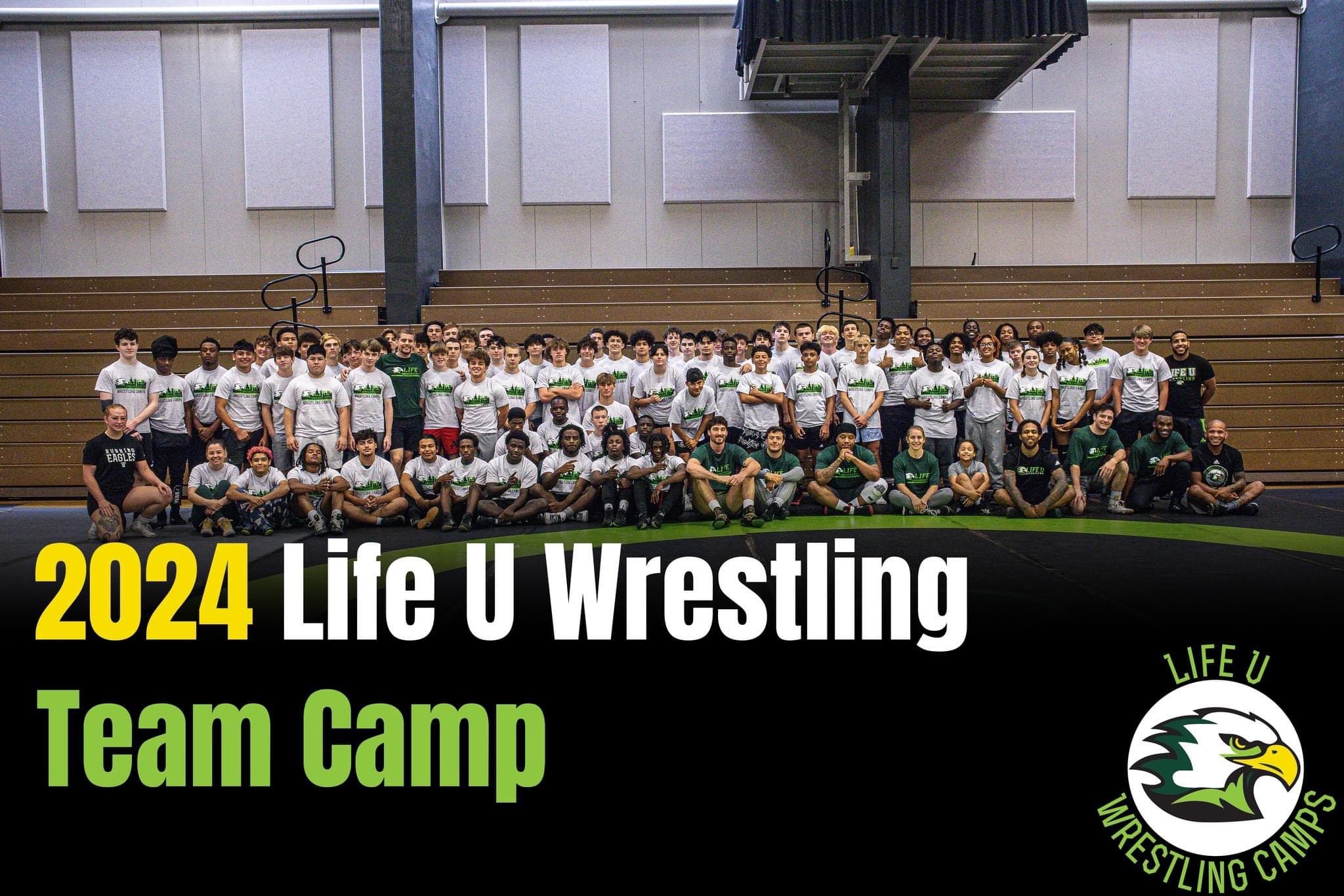 Camp coaching on the mat