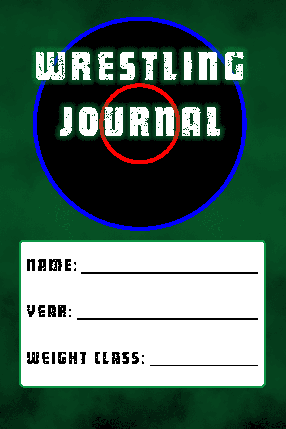 Wrestling Journal front cover