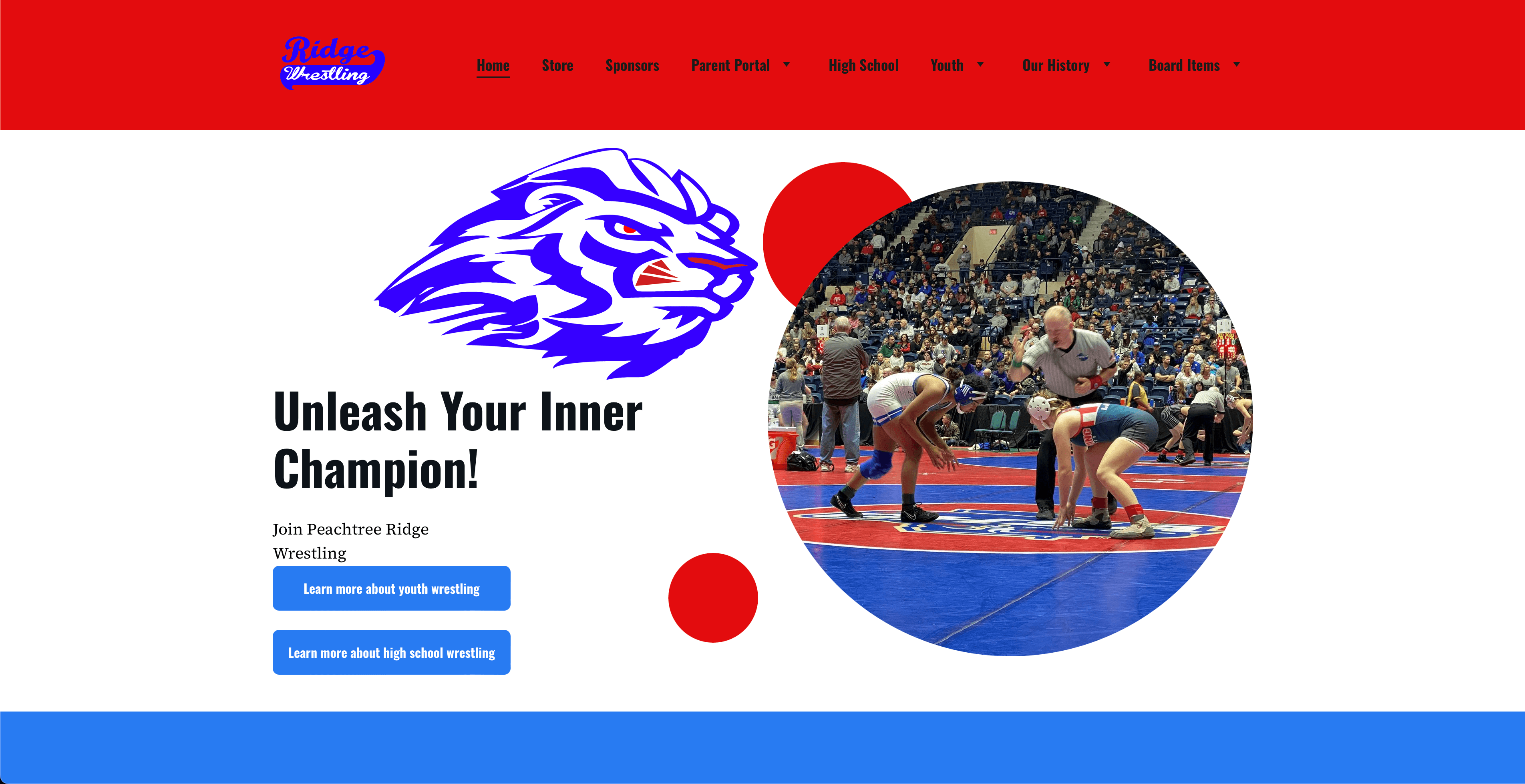 Example Horton Press client website