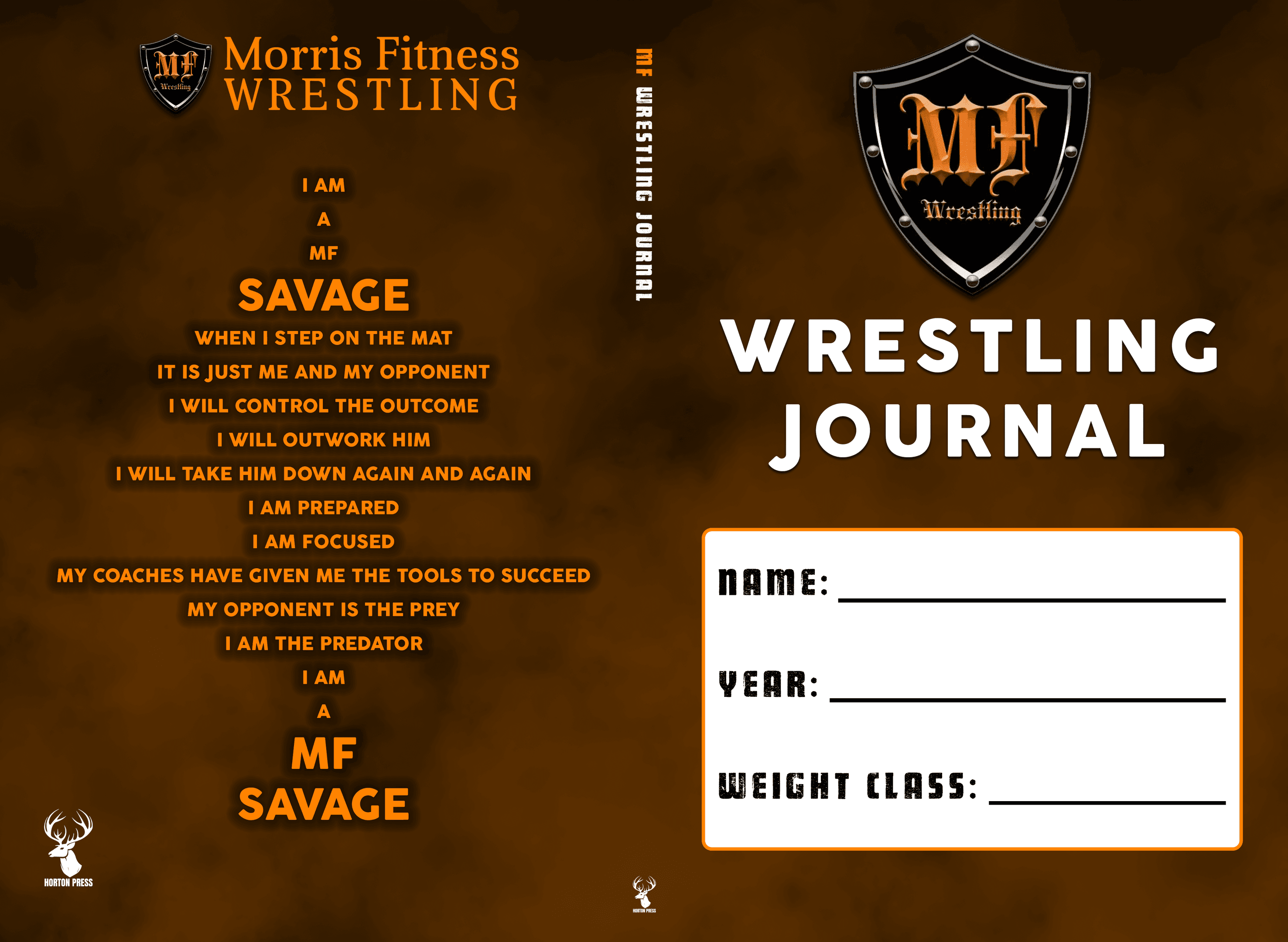 MF Boys wrestling journal