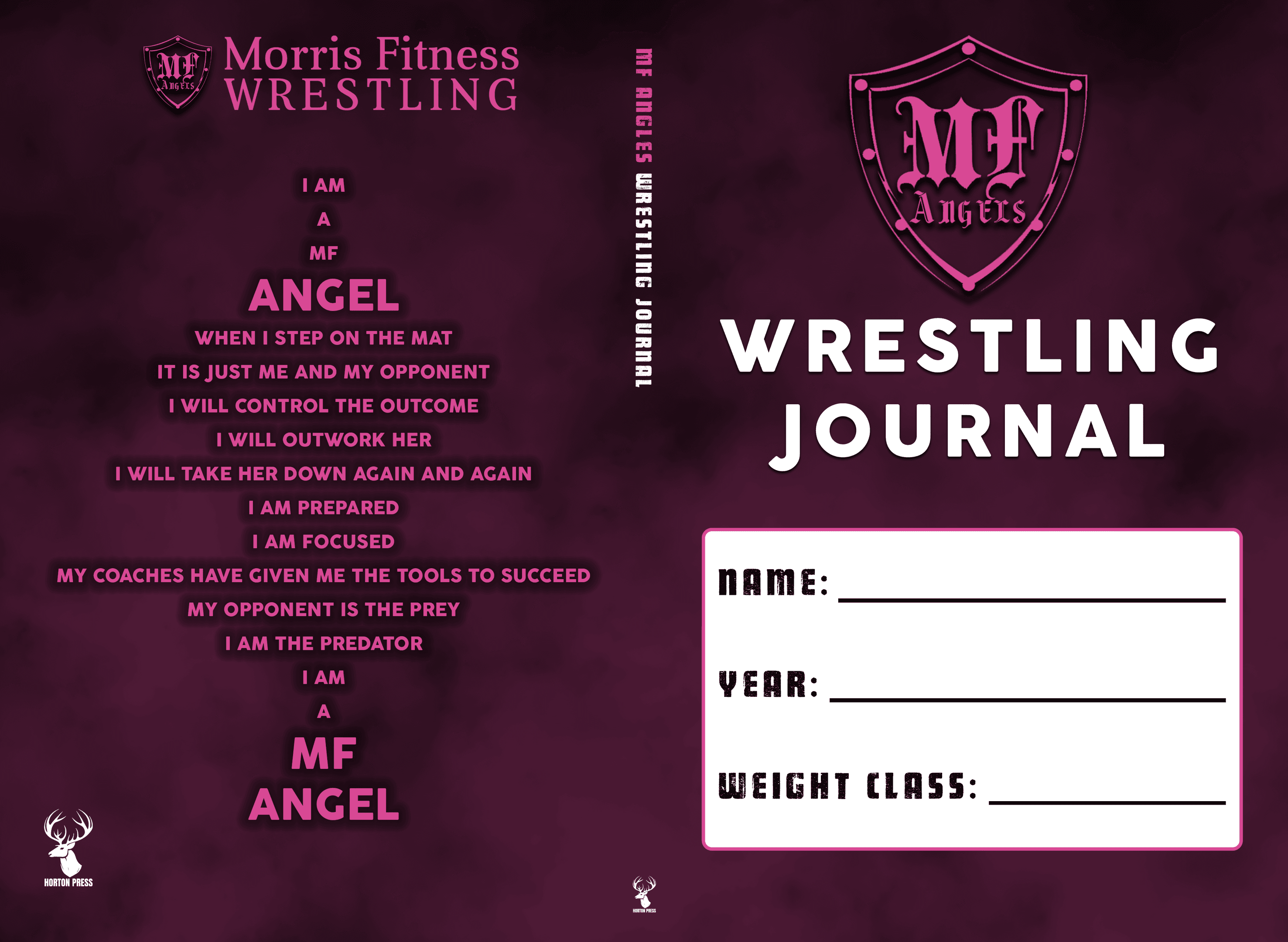 MF Girls wrestling journal