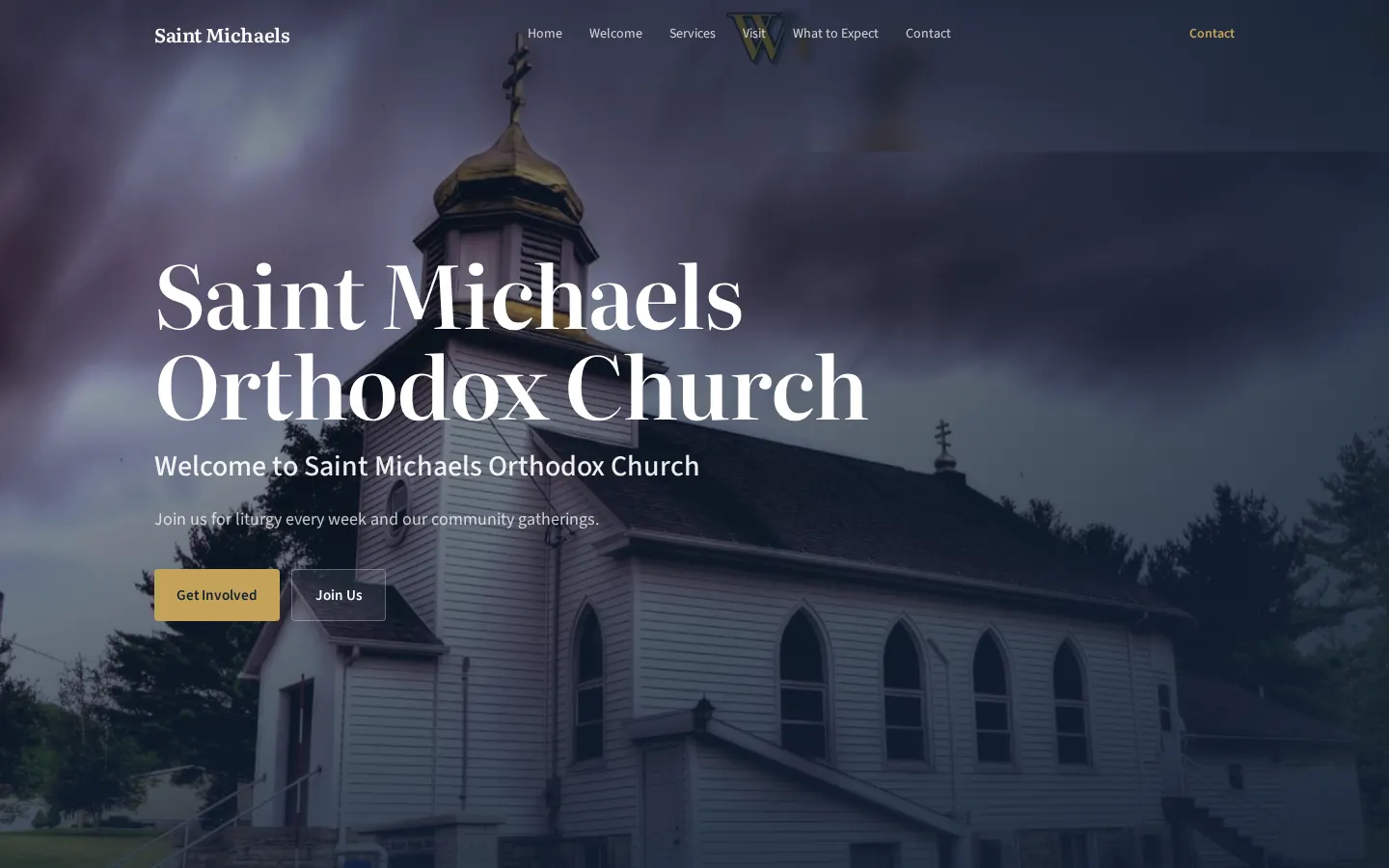 Saint Michaels Orthodox Church homepage