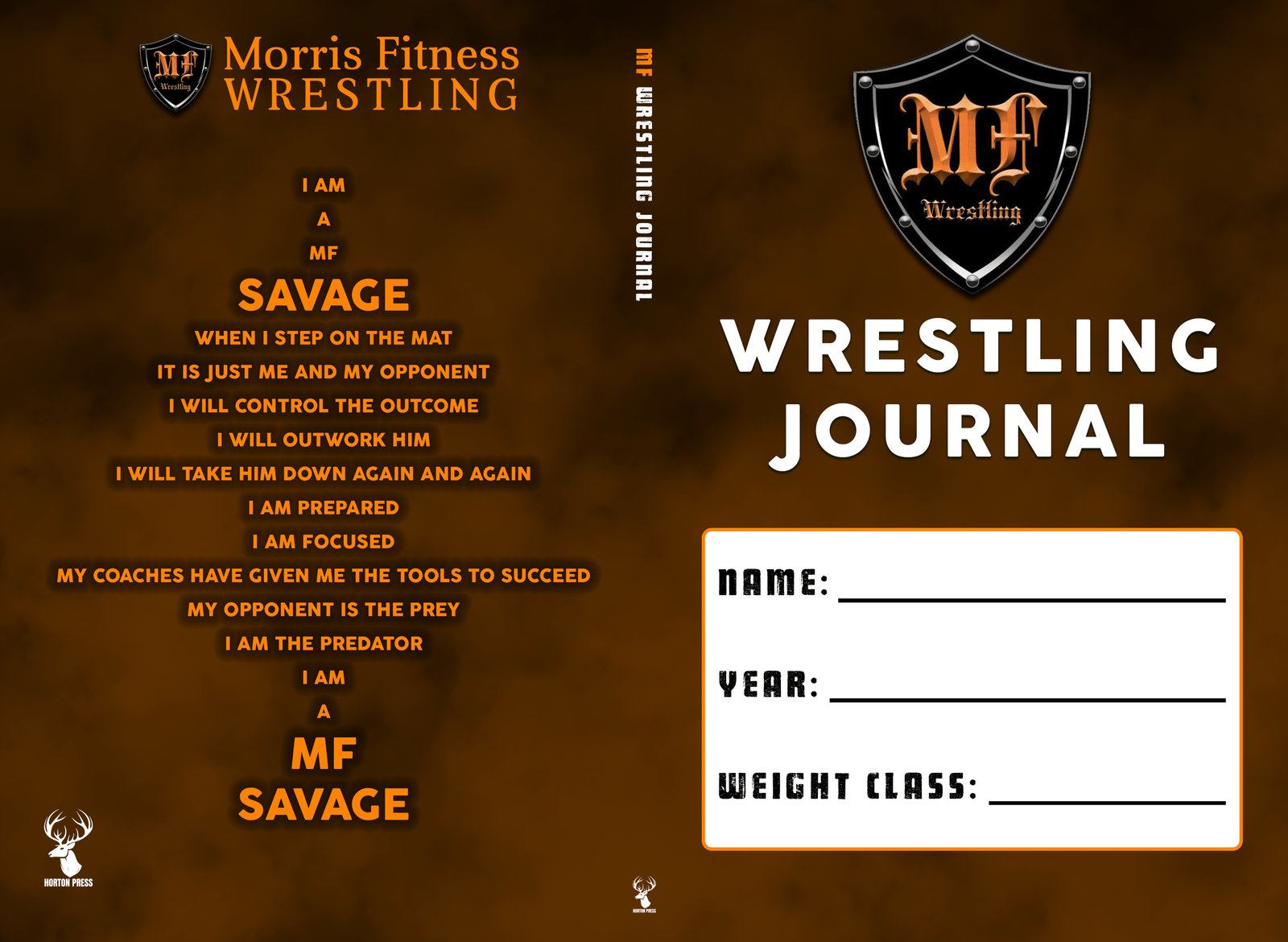 MF Boys wrestling journal